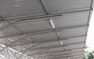 installing Heol Y Gaer metal roofing